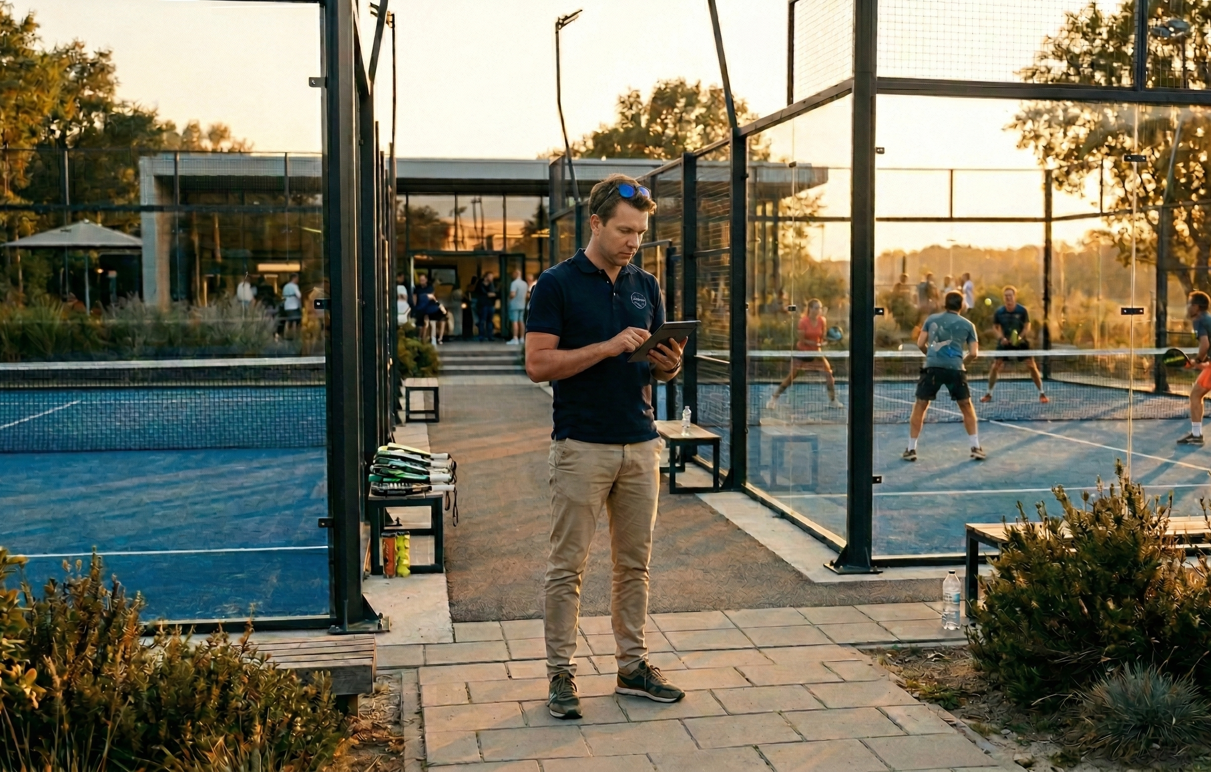 get more padel in work